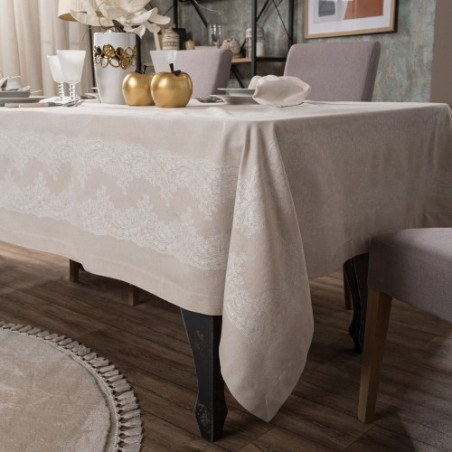 Τραπεζομάντηλο Teoran Rochelle 01 - 155 x 320 cm