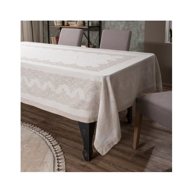 Τραπεζομάντηλο Teoran Rochelle 01 - 155 x 320 cm