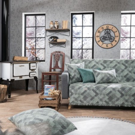 Μαξιλαροθήκη Διακόσμησης Δαπέδου Teoran Bronx 13 65x65