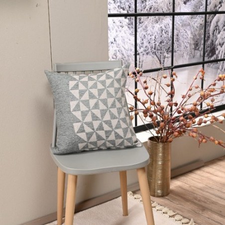 Μαξιλάρι Διακόσμησης Teoran Columbia 04 - 43x43cm με γέμιση