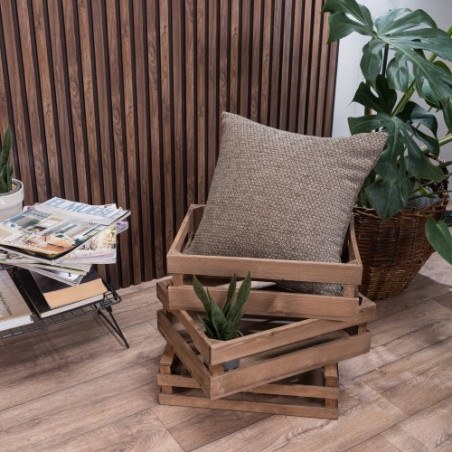 Μαξιλάρι Διακόσμησης Teoran Utah 03 - 43x43cm με γέμιση