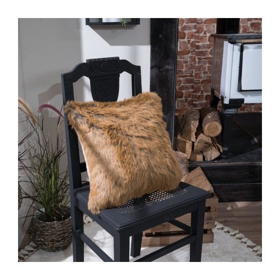 Γούνινη Μαξιλαροθήκη Διακόσμησης Teoran Pelt 20 45x45