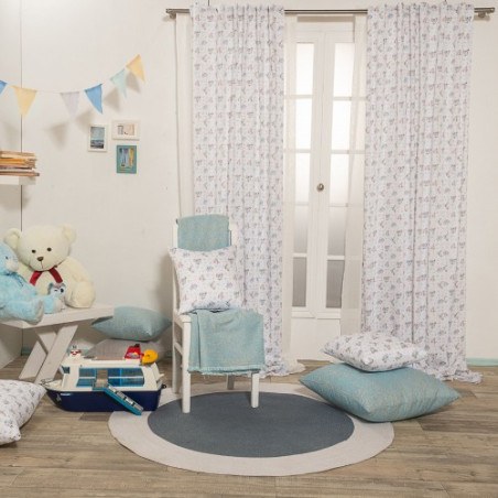 Κουρτίνα Teoran (Έτοιμη Ραμμένη) Oliver - 140x260cm