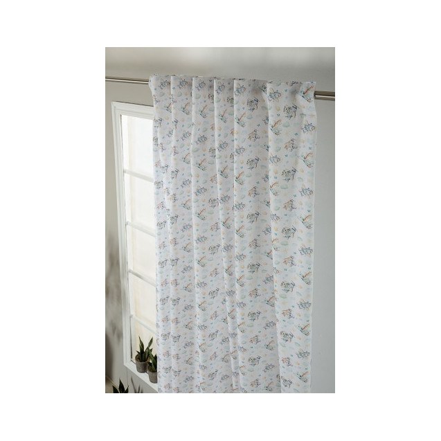 Κουρτίνα Teoran (Έτοιμη Ραμμένη) Oliver -...