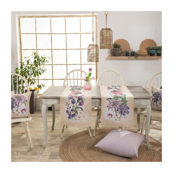 Runner Teoran Rosado 45x140