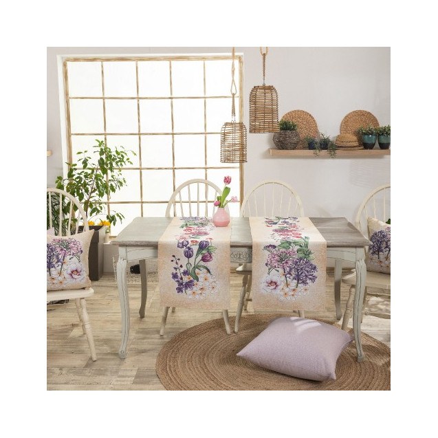 Runner Teoran Rosado 45x140