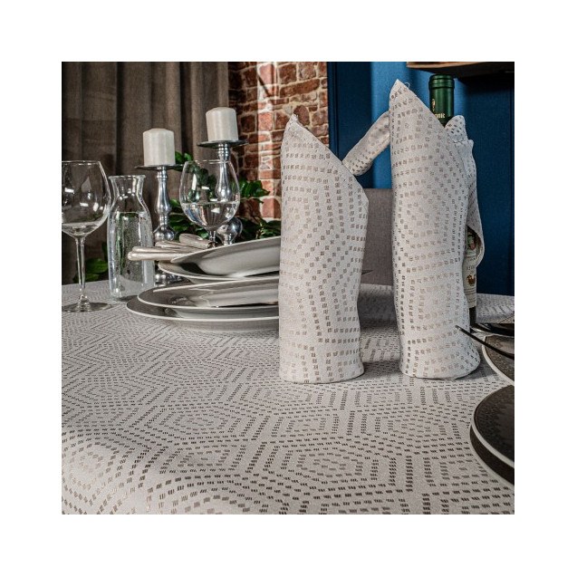 Σετ Τραπεζομάντηλο και 12 Πετσέτες Φαγητού...