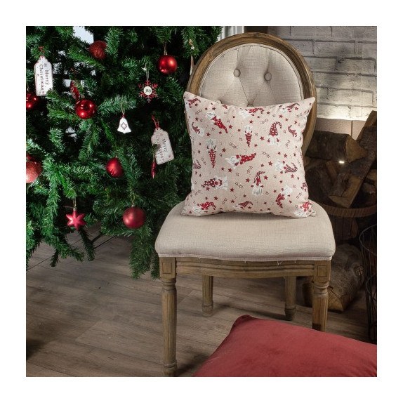 Χριστουγεννιάτικο Μαξιλάρι Διακόσμησης Teoran Zermatt 30x50