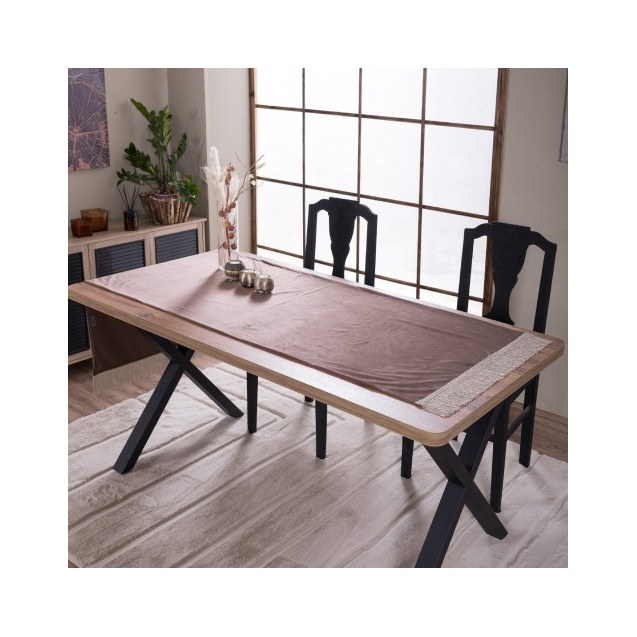 Τραβέρσα Teoran (Sari) Velvet 03 - 65 x 200 cm