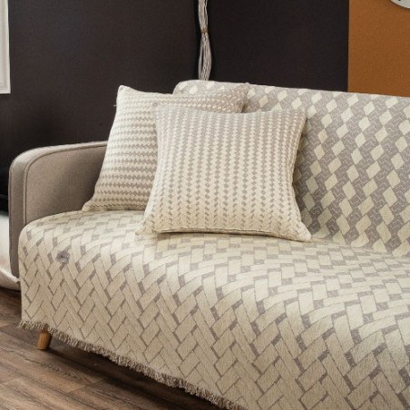 Μαξιλάρι Διακόσμησης Teoran Manhattan 01 - 50x50cm με γέμιση