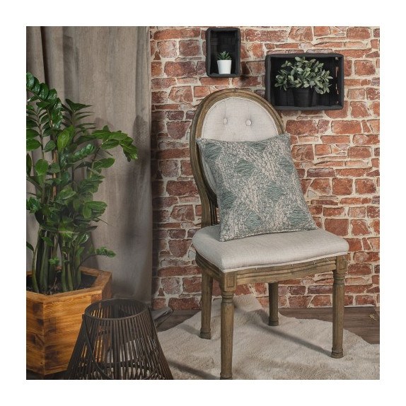 Μαξιλάρι Διακόσμησης Teoran Ohio 04 - 43x43cm με γέμιση