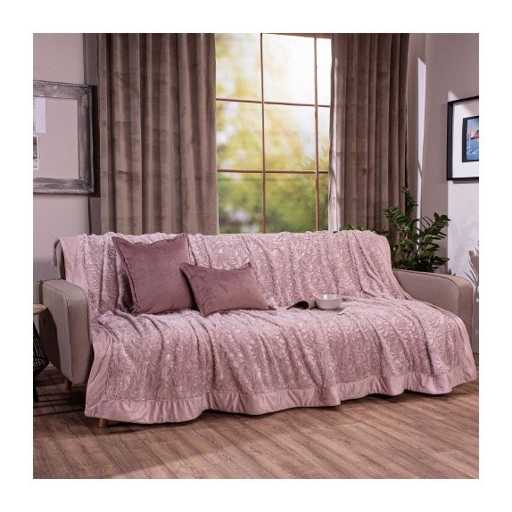 Ριχτάρι - Κουβέρτα Teoran Rose 12 160x220