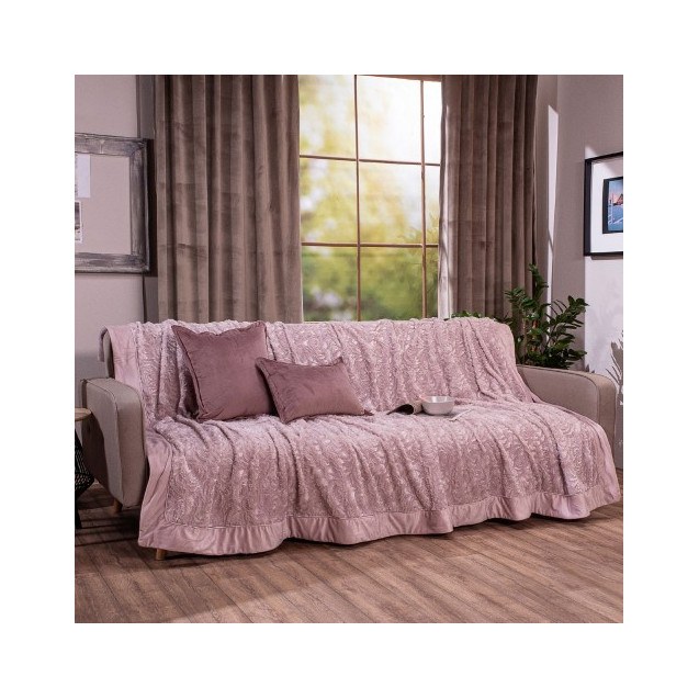 Ριχτάρι - Κουβέρτα Teoran Rose 12 160x270