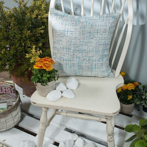 Μαξιλάρι Διακόσμησης Teoran Positano 05 - 65x65cm δαπέδου με γέμιση