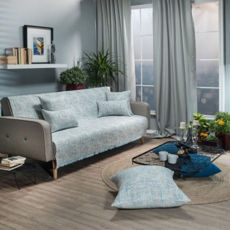 Μαξιλάρι Διακόσμησης Teoran Positano 05 - 65x65cm δαπέδου με γέμιση