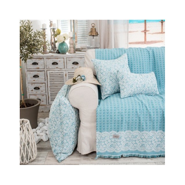 Μαξιλαροθήκη Διακόσμησης με Γέμιση Teoran...