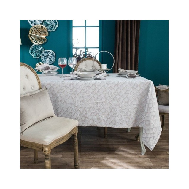 Τραπεζομάντηλο Teoran Eze - 160x320cm + 12...