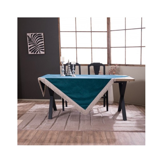 Τραπεζομάντηλο Teoran Velvet 13 - 140x140cm