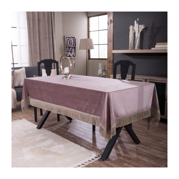 Τραπεζομάντηλο Teoran Velvet 12 - 140x140cm