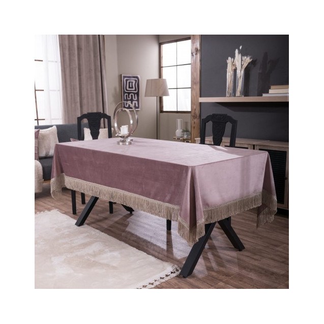 Τραπεζομάντηλο Teoran Velvet 12 - 140x140cm