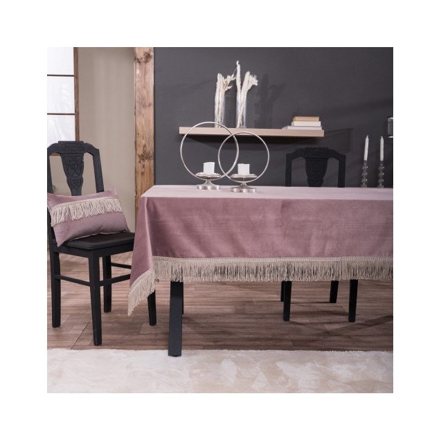 Τραπεζομάντηλο Teoran Velvet 12 - 140x140cm