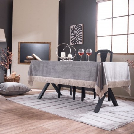 Τραπεζομάντηλο Teoran Velvet 11 - 140x140cm