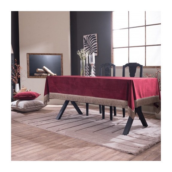 Τραπεζομάντηλο Teoran Velvet 10 - 140x140cm