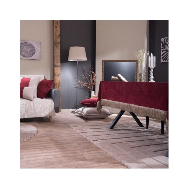 Τραπεζομάντηλο Teoran Velvet 10 - 140x140cm