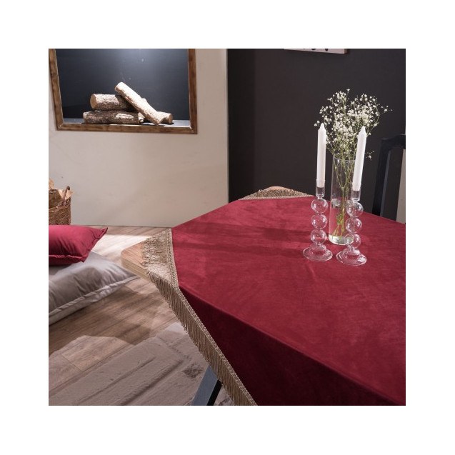 Τραπεζομάντηλο Teoran Velvet 10 - 140x140cm