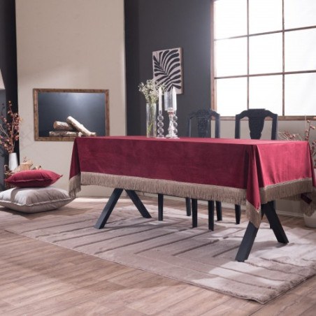 Τραπεζομάντηλο Teoran Velvet 10 - 140x180cm