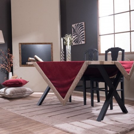 Τραπεζομάντηλο Teoran Velvet 10 - 140x180cm