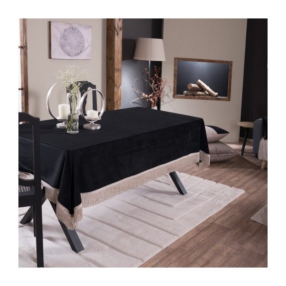 Τραπεζομάντηλο Teoran Velvet 06 - 140x180cm
