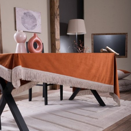 Τραπεζομάντηλο Teoran Velvet 05 140x180