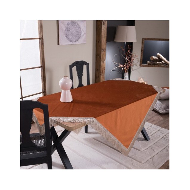 Τραπεζομάντηλο Teoran Velvet 05 140x180