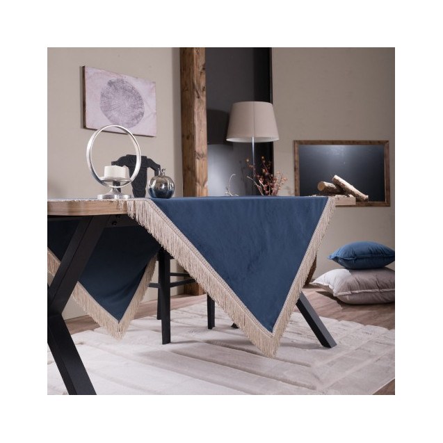 Τραπεζομάντηλο Teoran Velvet 04 - 140x140cm