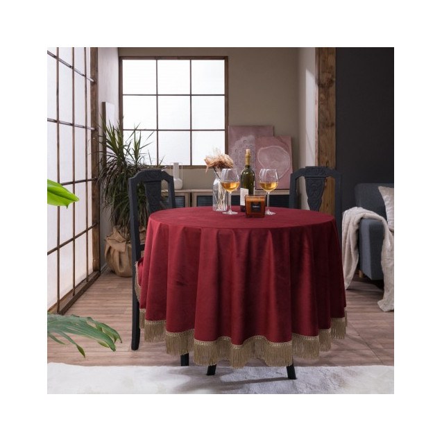 Ροτόντα Teoran Velvet 10 - Φ180cm με κρόσι