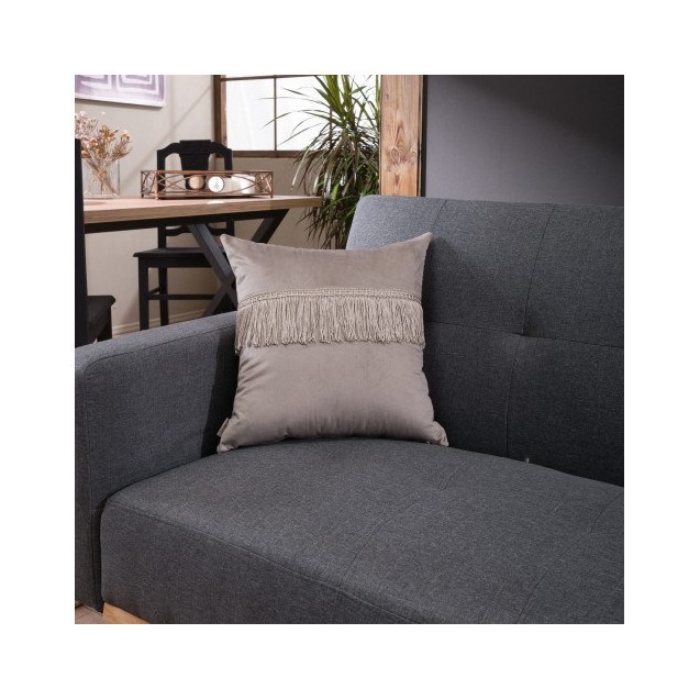 Μαξιλάρι Διακόσμησης Teoran Velvet 07 Με Κρόσι...