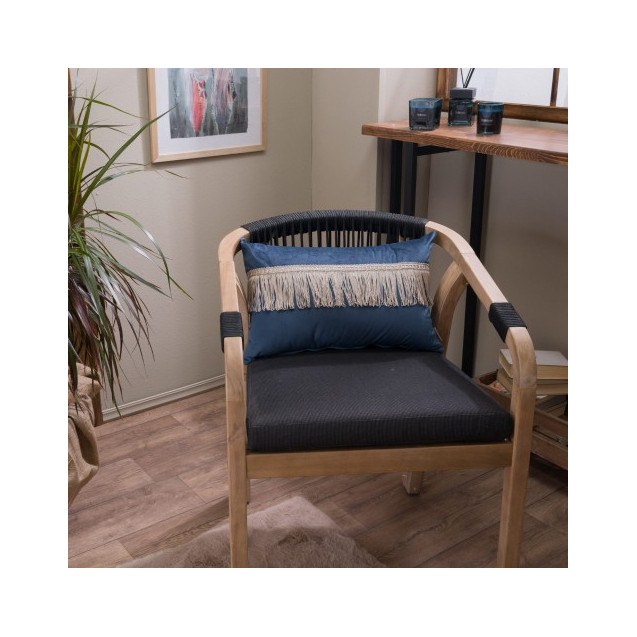 Μαξιλάρι Διακόσμησης Teoran Velvet 04 Με Κρόσι...