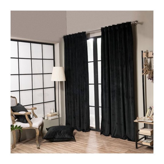Κουρτίνα Teoran Velvet 06 (έτοιμη ραμμένη) - 140x260cm