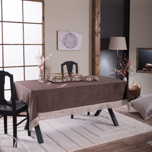 Teoran - ΣΗΜΑΝΤΙΚΟ: Σε περίπτωση διαφοράς τιμής από το κατάστημα ισχύει παντα και μόνο η τιμή του καταστήματος Τραπεζομάντηλο Teoran Velvet 03 - 140x180cm