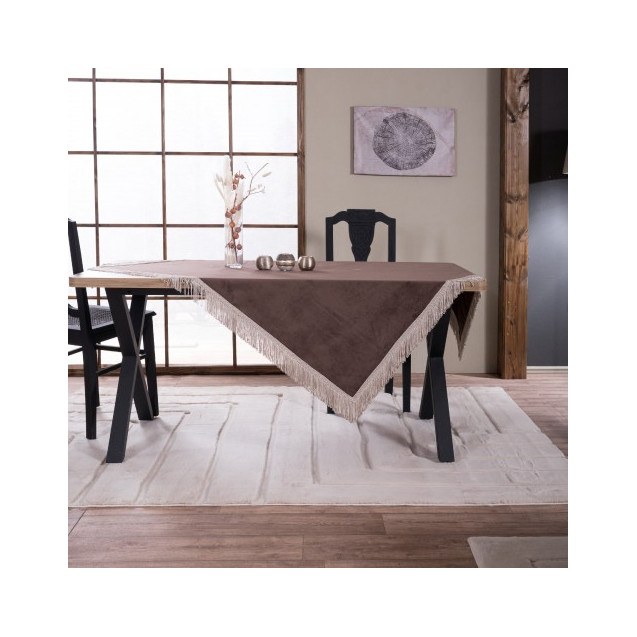 Τραπεζομάντηλο Teoran Velvet 03 - 140x180cm