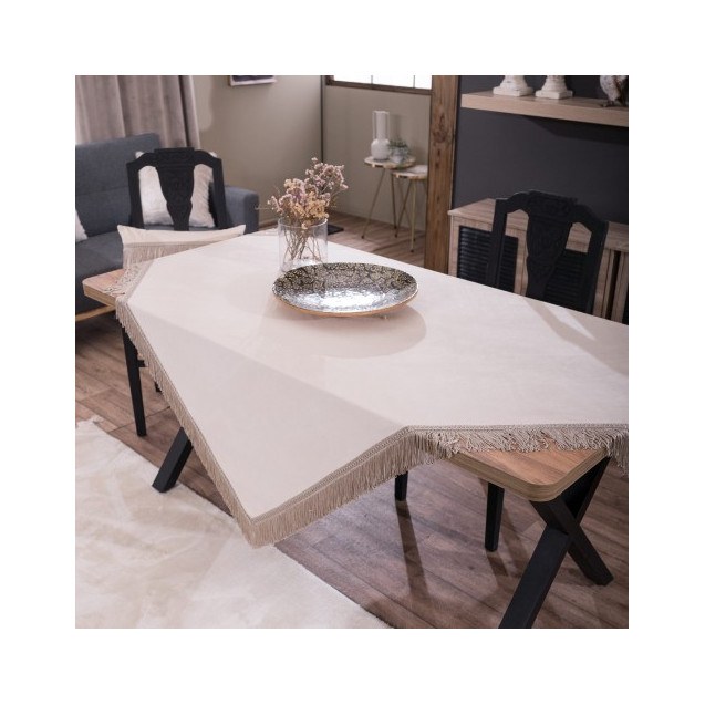 Τραπεζομάντηλο Teoran Velvet 01 - 140x140cm