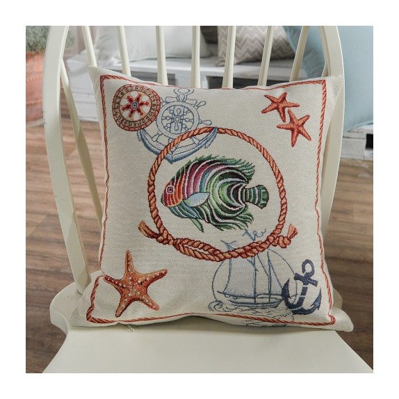 Μαξιλαροθήκη Διακόσμησης Teoran Cadiz - 45x45cm