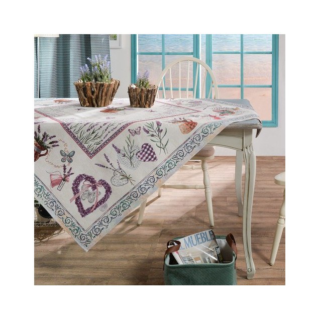 Τραπεζομάντηλο Teoran Meligia - 140x140cm