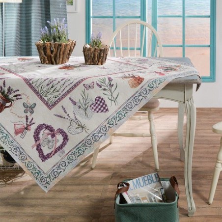 Τραπεζομάντηλο Teoran Meligia - 140x140cm