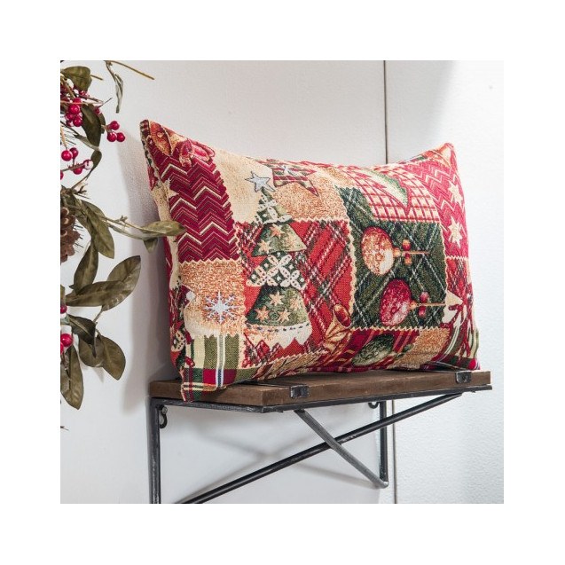 Χριστουγεννιάτικο Μαξιλάρι Teoran Tinsel -...