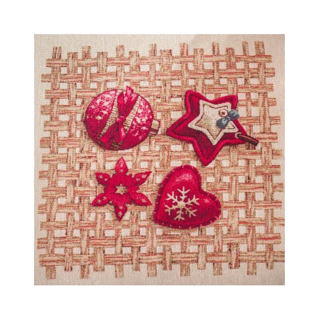 Χριστουγεννιάτικη Τραπεζομάντηλο Teoran Star...