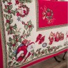 Χριστουγεννιάτικη Τραπεζομάντηλο Teoran Holly - 140x180cm