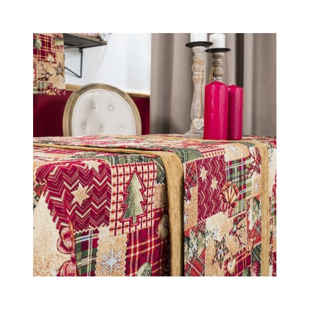 Χριστουγεννιάτικη Τραβέρσα Teoran Tinsel -...