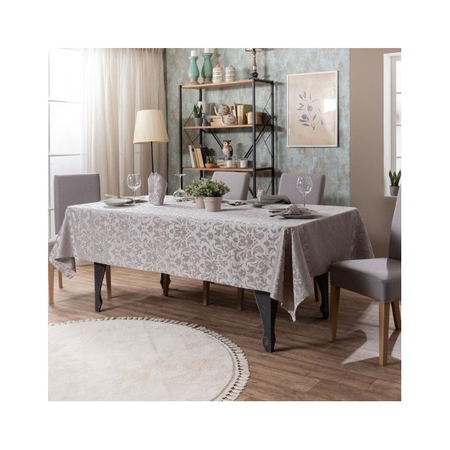 Τραπεζομάντηλο Teoran Lorient - 140x180cm + 6...
